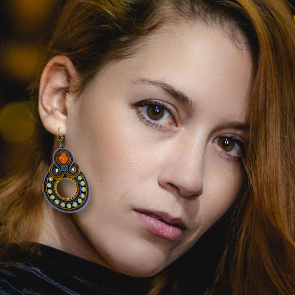 Elegance Unveiled in Shades of Blue