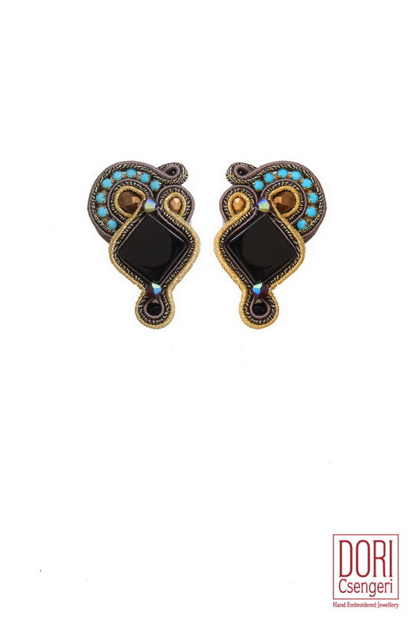 Byzantine Elegant clip-on Earrings