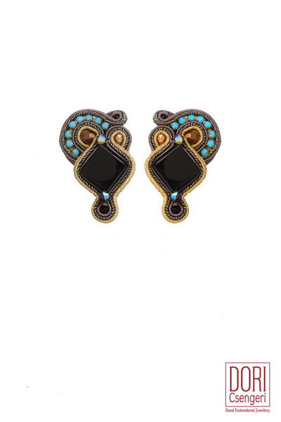Byzantine Elegant clip-on Earrings
