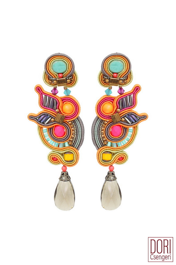 Corfu Resort Multicolor Earrings