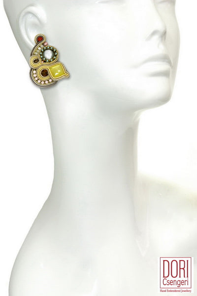 Chambord Classy Clip Earrings
