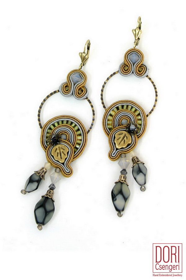 Flair Dressy Hoop Earrings