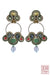 Forest Showy Hoop Earrings