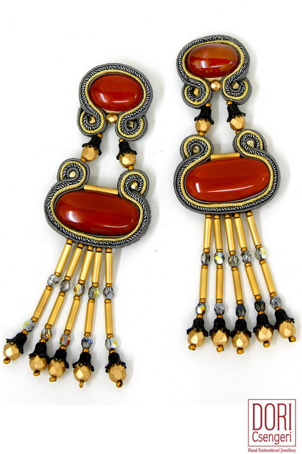Uma Statement Clip-on Earrings