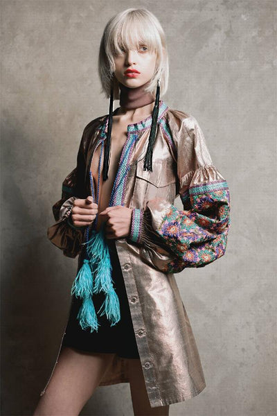 Lady Dragon Tassel Earring