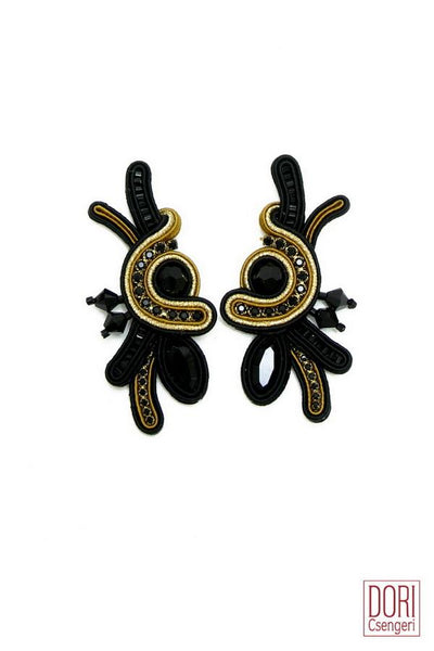Nocturne Clip On Earrings