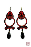 Syrah Hoop Earrings