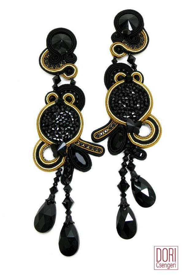 Nocturne Statement Cocktail Earrings