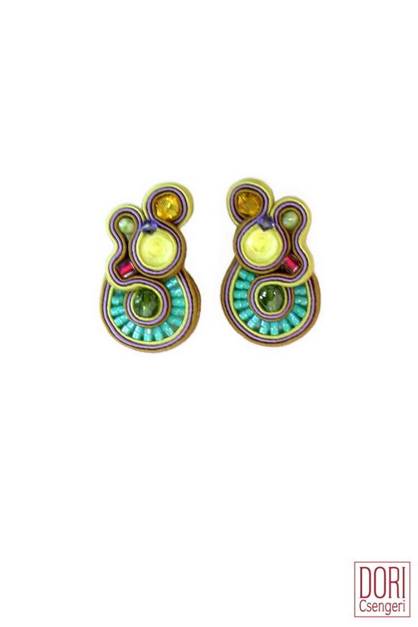 Minerva Clip On Earrings