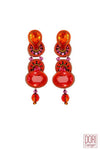Radiance Orange Earrings