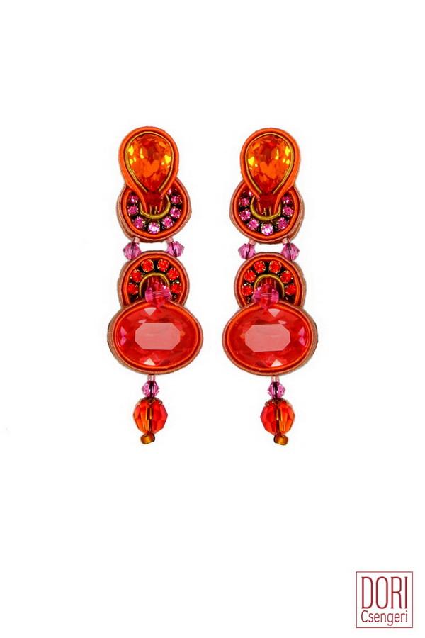 Radiance Orange Earrings