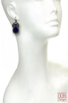 Luminari Blue Earrings