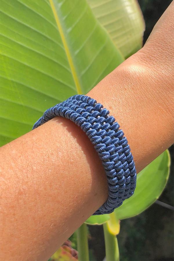 Amelie Trendy Petrol Blue Bracelet