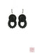 Amelie Day To Evening Black Earrings