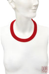 Amelie Trendy Red Collar necklace