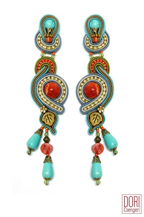 Amalfi Statement Necklace GOLD OS- Multiple Colors