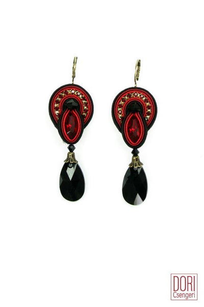 Syrah Drop Earrings
