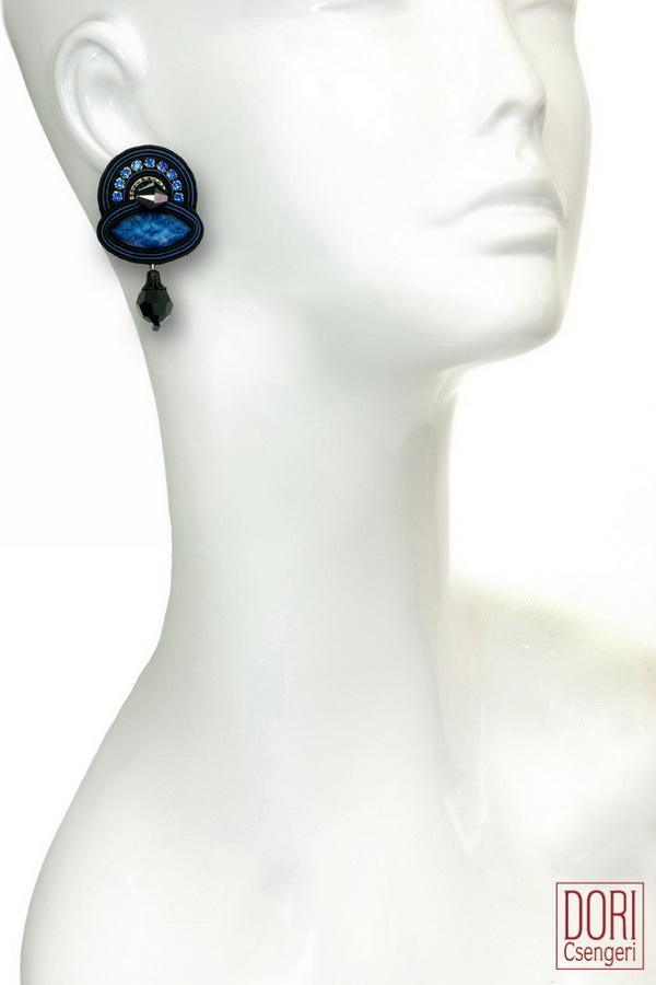 Blue Glam Go To Earrings