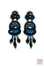 Blue Glam Marquise Earrings
