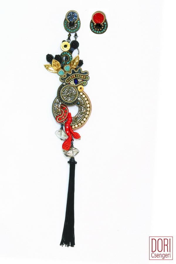 Venetian Dream Asymmetrical Earrings