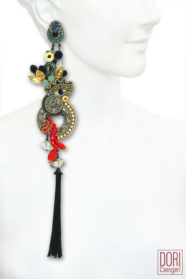 Venetian Dream Asymmetrical Earrings
