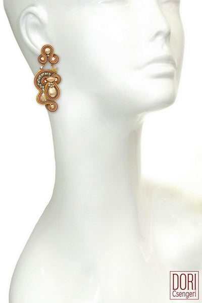 Champagne Dressy Earrings