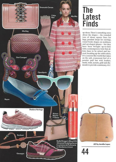 Cerise Clip On Earrings