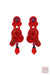 Lipstick Red Hot Earrings