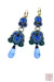 Accent Sapphire Blue Earrings