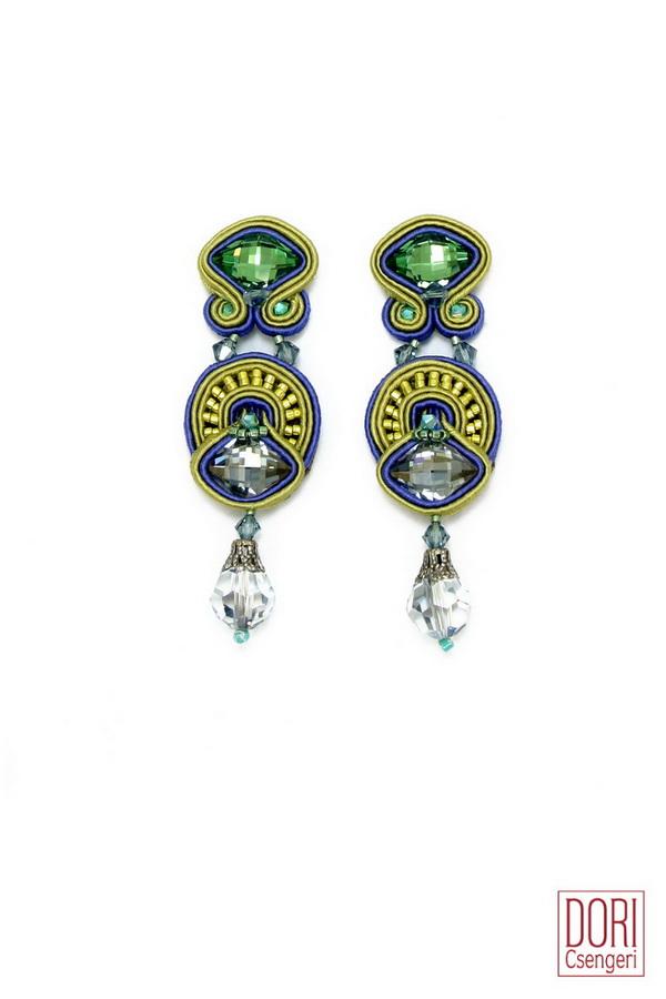 Shimmer Crystal Earrings