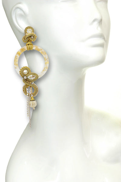 Fifth Avenue Shoulderduster Statement Earrings