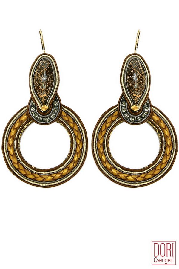 Goddess Hoop Earrings