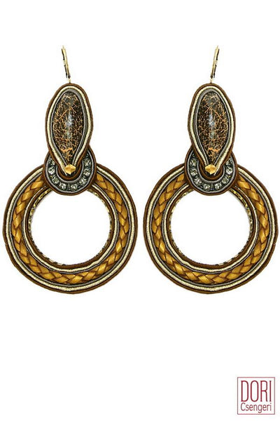 Goddess Hoop Earrings