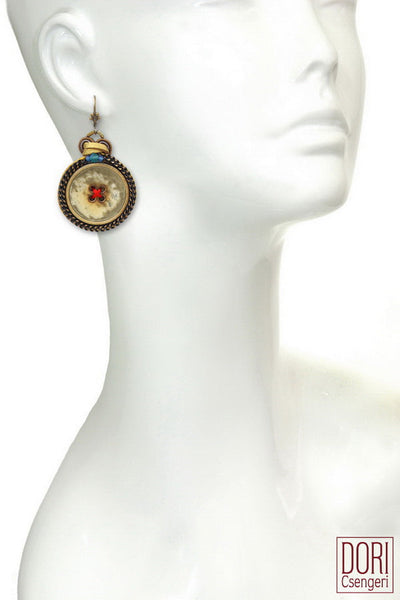 Giulia Must Have Button Earrings