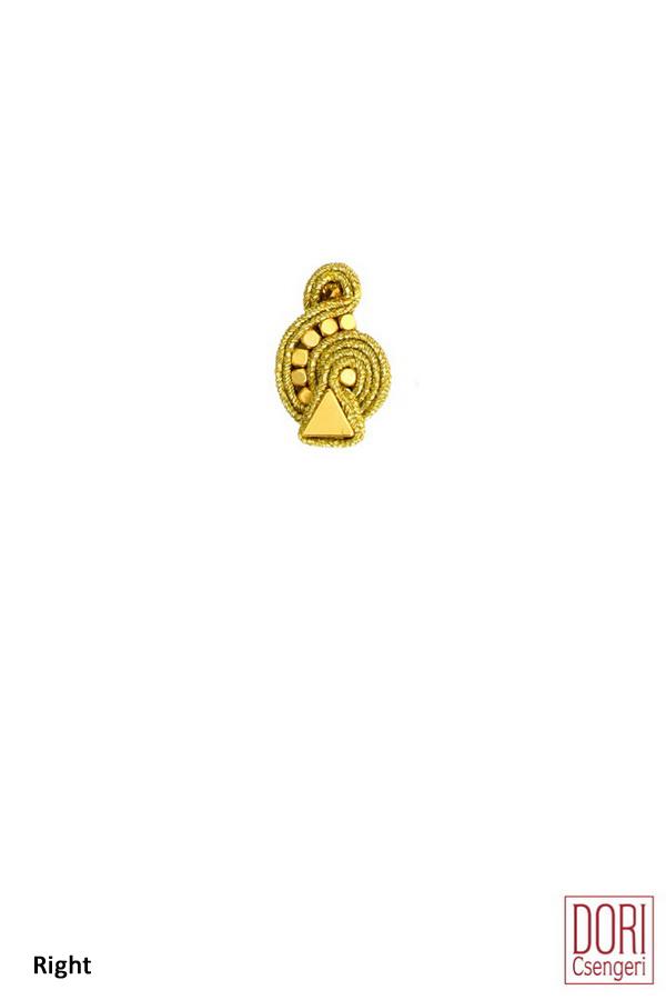 GoGo Gold Earrings - Single Earring