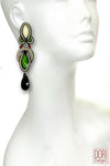 Hedone Green Earrings