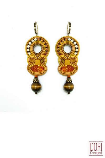 Lucia Yellow Earrings