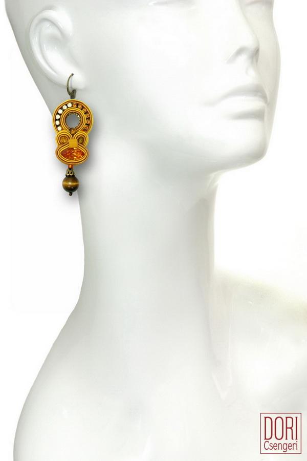 Lucia Yellow Earrings