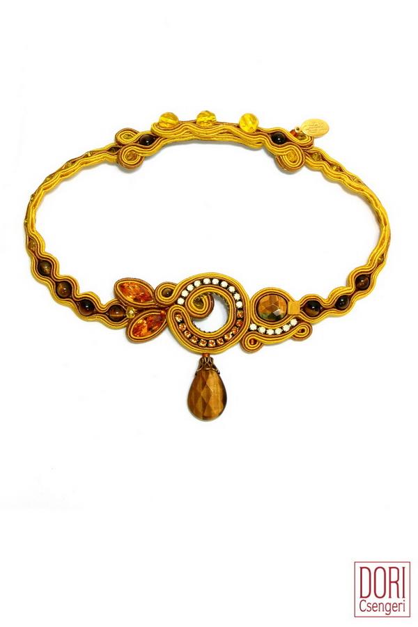 Lucia Yellow Choker