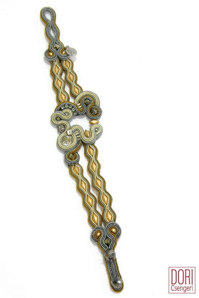 Metallic Chic Boho Bracelet