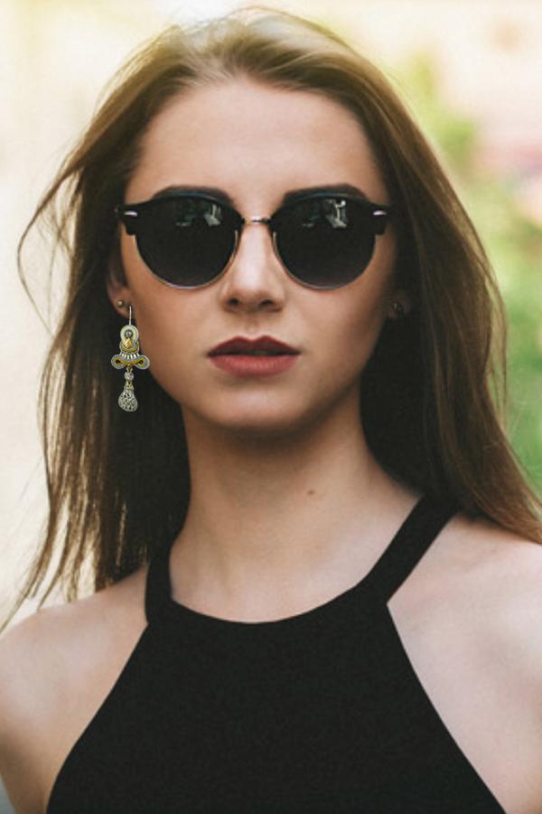 Metallic Chic Earrings