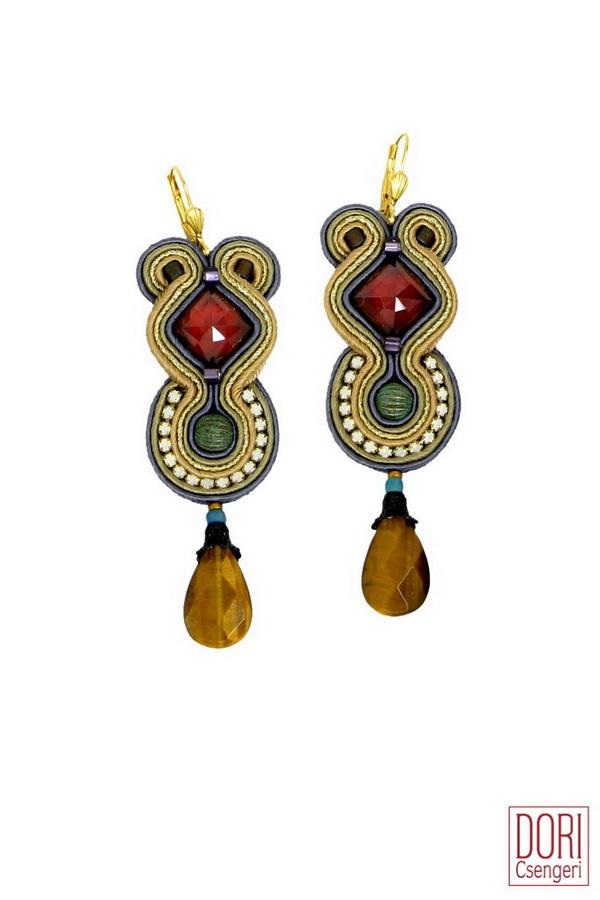 Midas Tiger Eye Drop Earrings