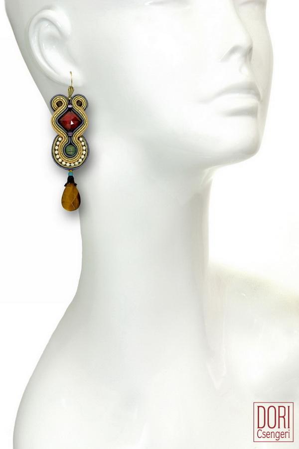 Midas Tiger Eye Drop Earrings
