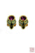 Maharajah Jewel Tone Earrings
