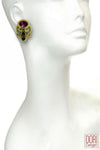 Maharajah Jewel Tone Earrings