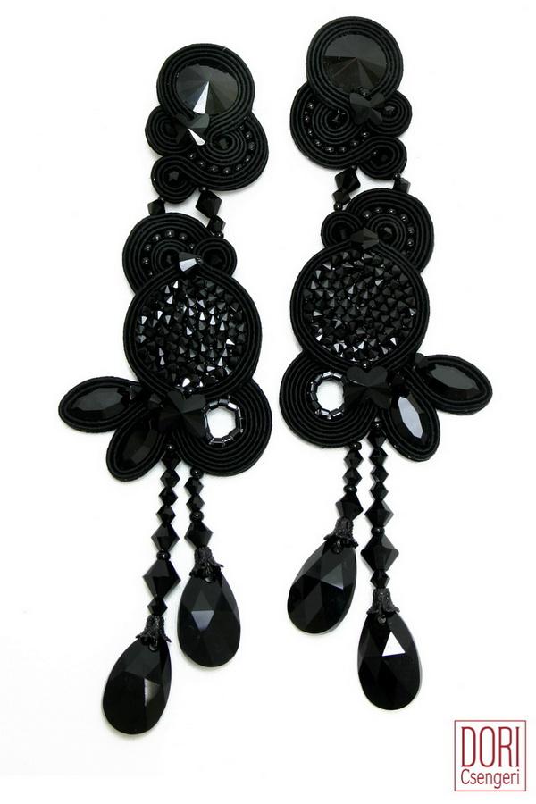 Nocturne Statement Cocktail Earrings
