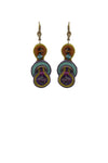 Hola Trendy Turquoise-Multicolor Earrings