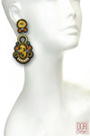 Savannah Snakeskin Earrings