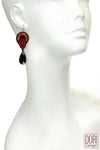 Syrah Drop Earrings