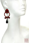 Syrah Hoop Earrings